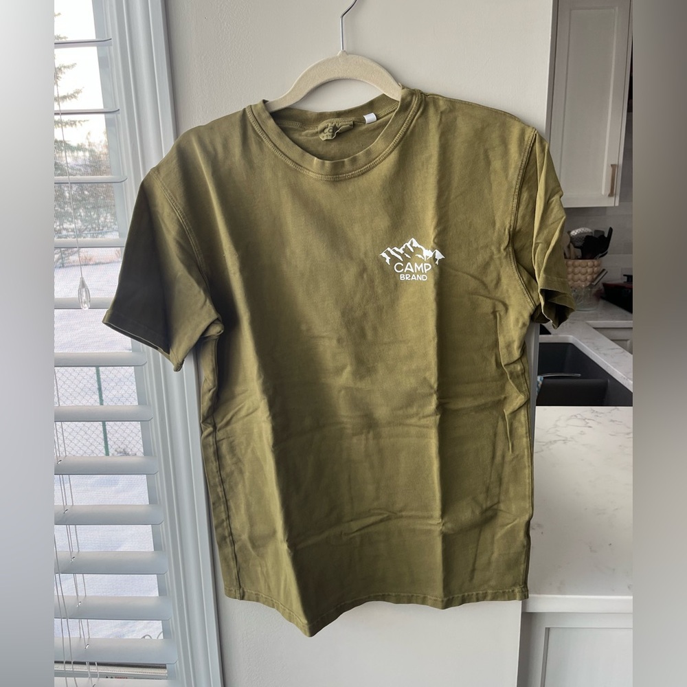 Olive Green Short Sleeve Tee